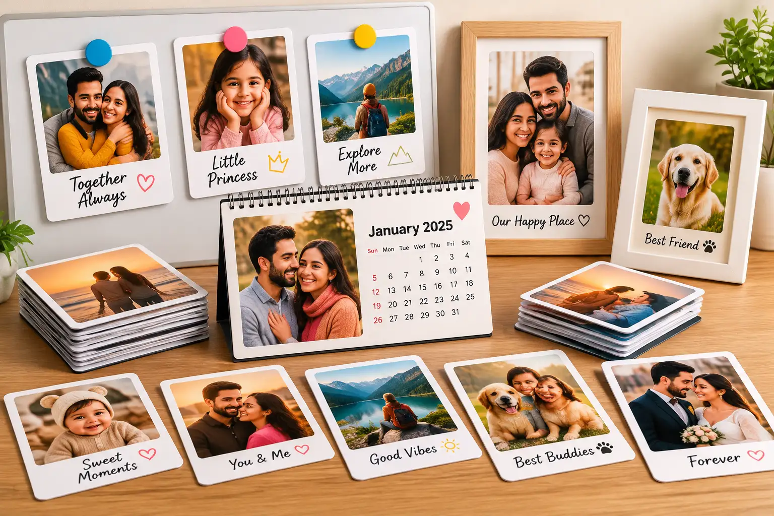 Photo Frames & Calendars