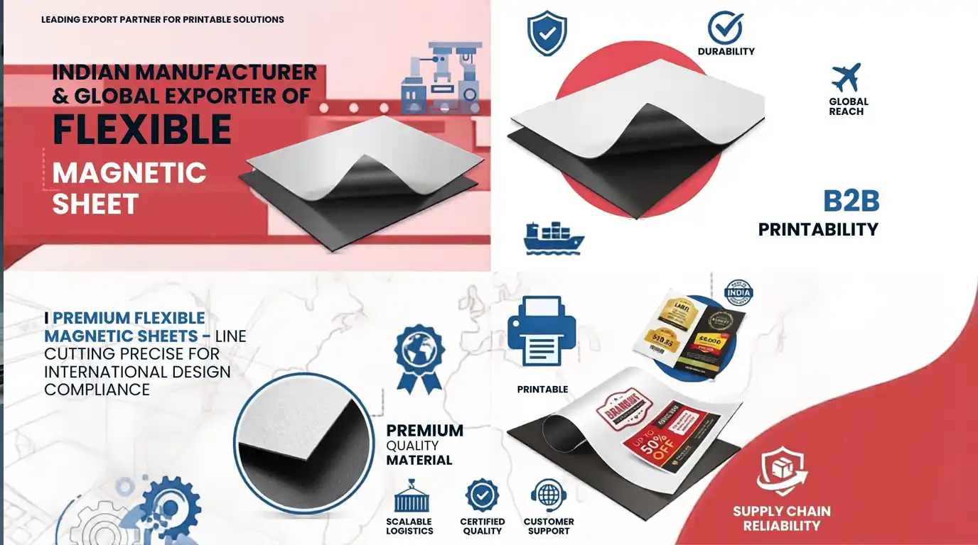 Industrial Printable Flexible Magnetic Sheets for Business Solutions