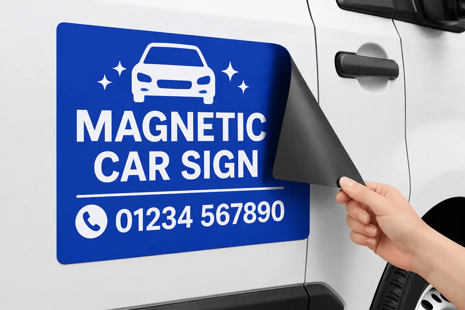 Vehicle Magnetic Signs